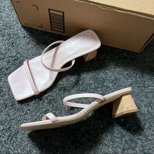 Marc Fisher Pink Strappy Sandals